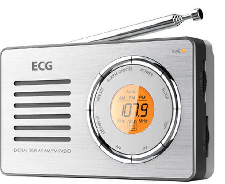 ECG R 100 Portable Digital Silver