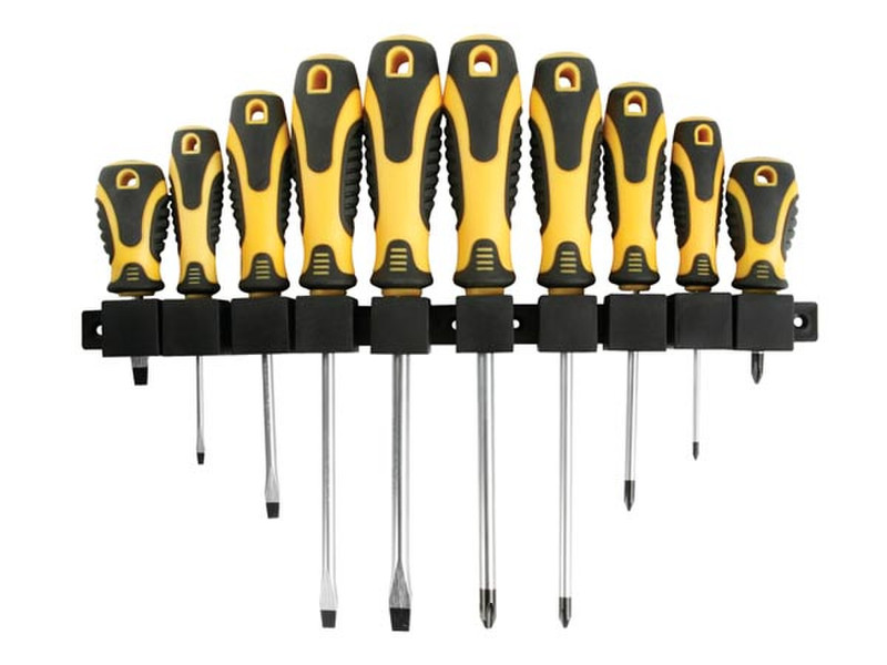Perel HSET10 Set manual screwdriver/set