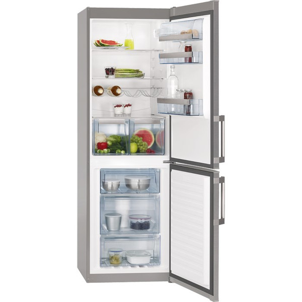 AEG S63439CNX2 freestanding 226L 92L A+++ Silver,Stainless steel