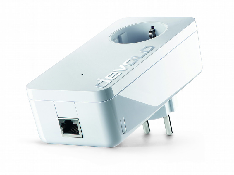 Devolo dLAN 1200+ 1200Мбит/с Подключение Ethernet Белый 1шт PowerLine network adapter