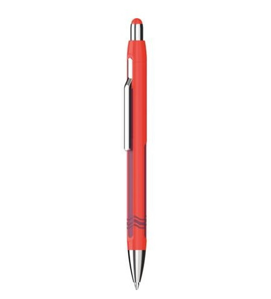 Schneider Epsilon Clip-on retractable ballpoint pen Extra Bold Blue