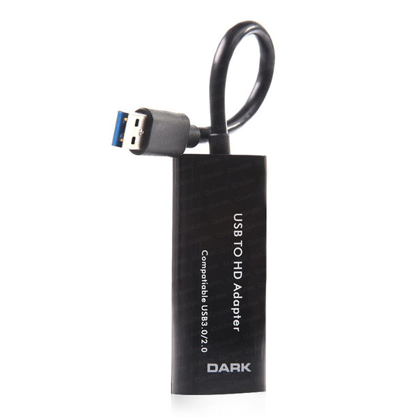 Dark DK-AC-UGA32 USB-A HDMI Черный кабельный разъем/переходник