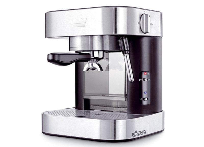 KOENIG B03106 Espresso machine 1.5л 2чашек Cеребряный кофеварка