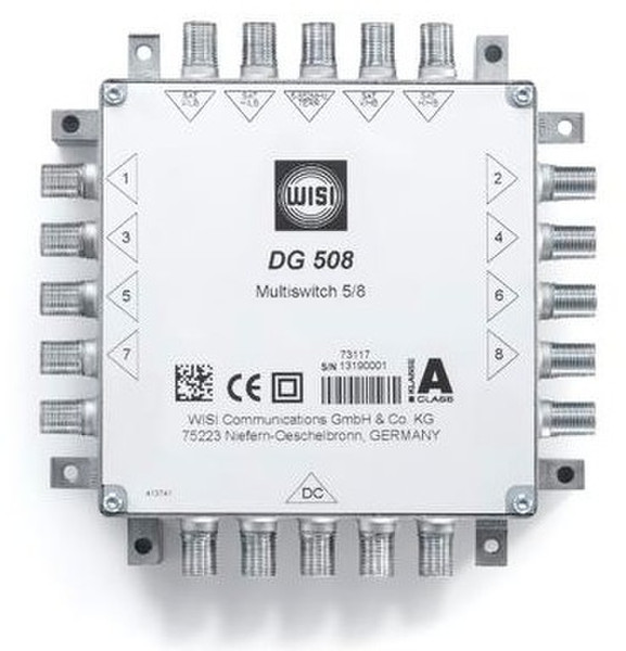 Wisi DG 508 Cable splitter Silber Kabelspalter oder -kombinator