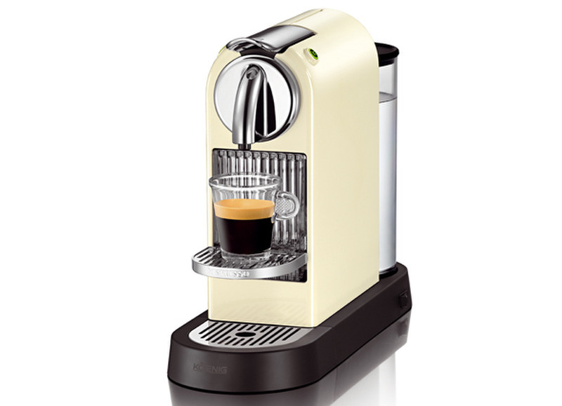 KOENIG B03126 freestanding Fully-auto Pod coffee machine 1L 1cups White coffee maker