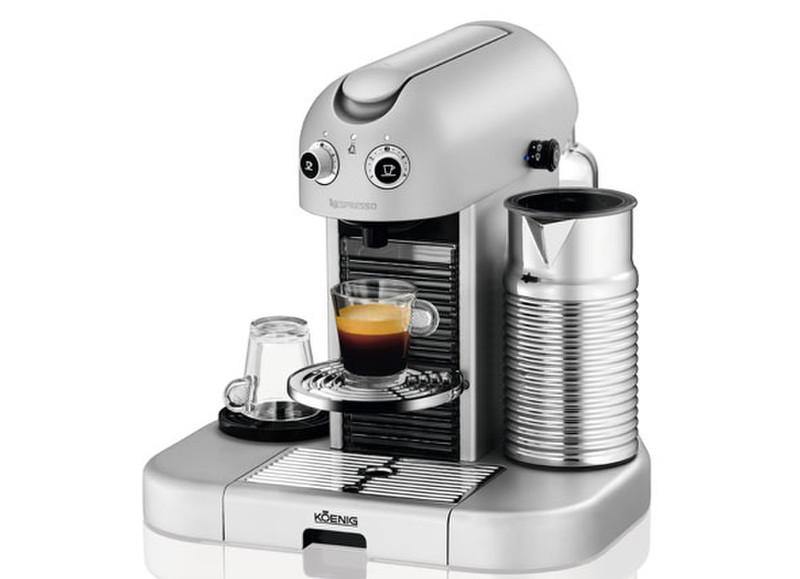 KOENIG B03123 Pod coffee machine 1.4L 1cups Platinum coffee maker