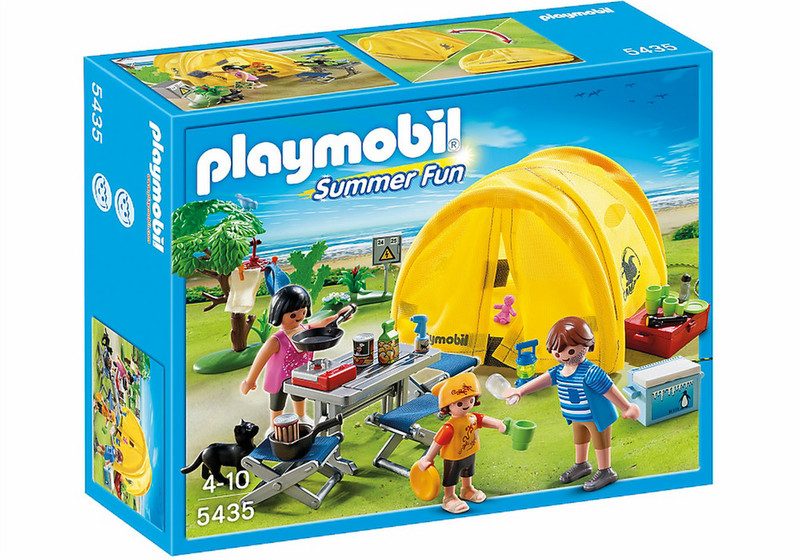 Playmobil Summer Fun Family Camping Trip