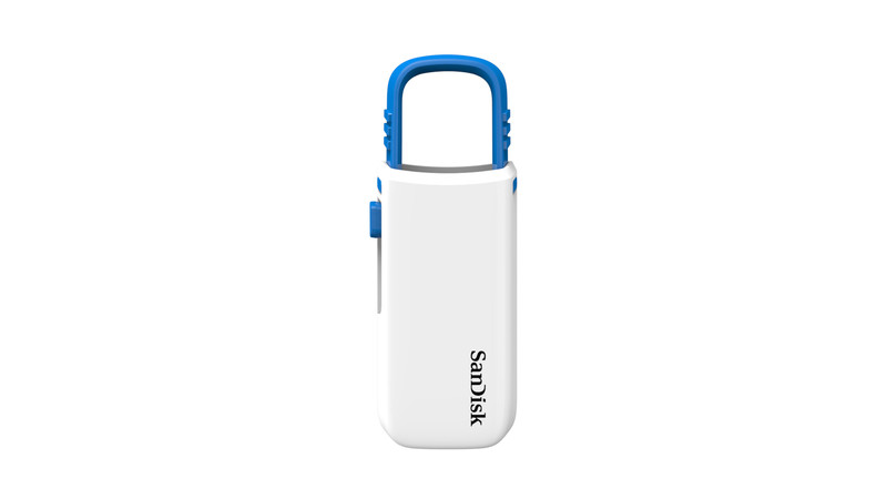 Sandisk CRUZER U 32GB 32ГБ USB 2.0 Синий, Белый USB флеш накопитель