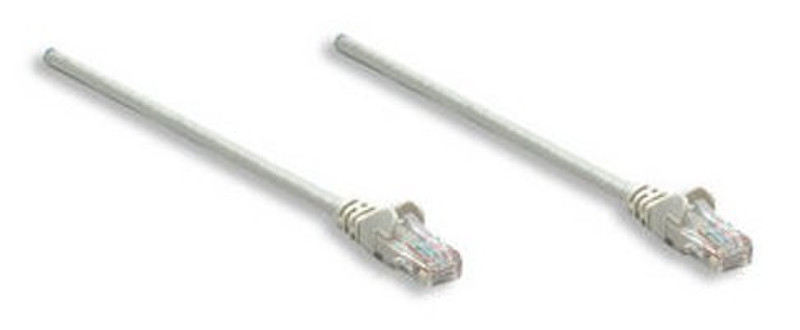 Intellinet 392037 0.3м Cat5e U/UTP (UTP) Серый сетевой кабель