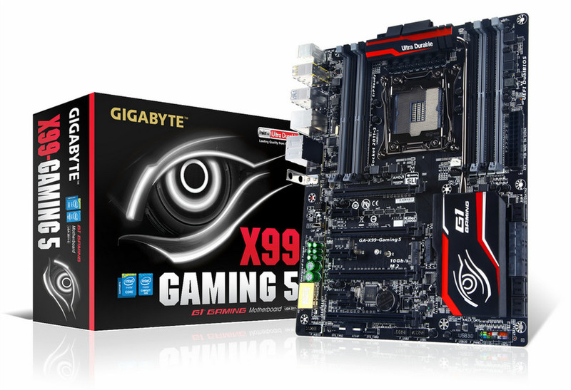 Gigabyte GA-X99-Gaming 5 Intel X99 Socket R (LGA 2011) ATX Motherboard