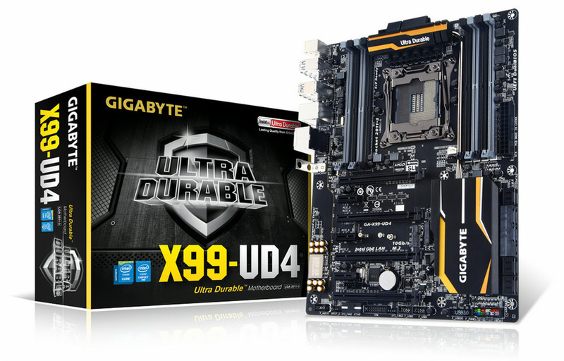 Gigabyte GA-X99-UD4 Intel X99 Socket R (LGA 2011) ATX материнская плата