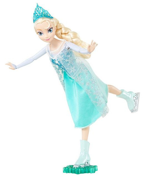 Mattel Disney Frozen Ice Skating Elsa Doll Разноцветный кукла