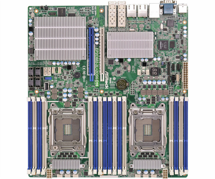 Asrock EP2C602-2L+2OS6/D16 Intel C602 Socket R (LGA 2011) SSI EEB Server-/Workstation-Motherboard