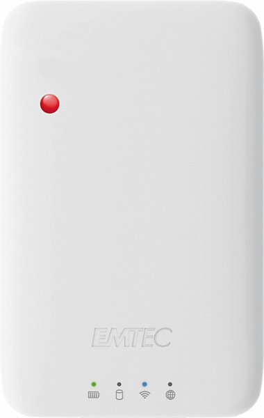 Emtec 500GB 2.5" USB 3.0 3.0 (3.1 Gen 1) WLAN 500GB Weiß
