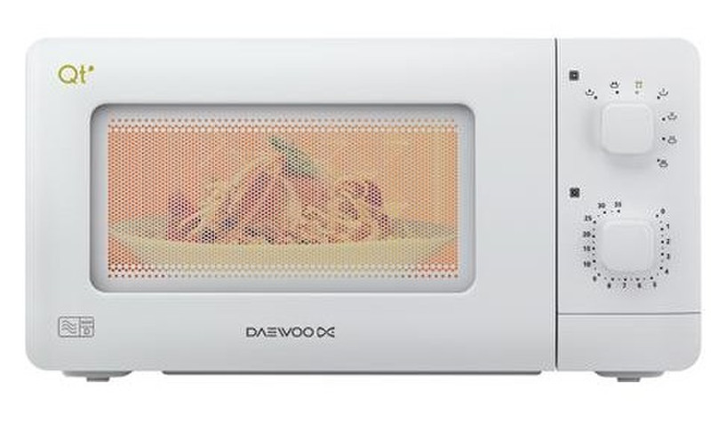 Daewoo QT1 Countertop 14L 600W White microwave