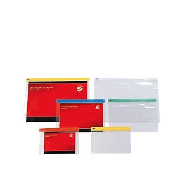 5Star 908714 A3 Transparent 5pc(s) filing pocket