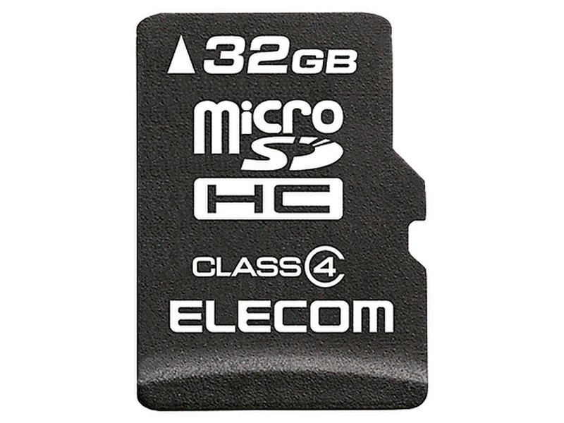HP ELECOM Micro SD 32GB 32ГБ MicroSDHC Class 4 карта памяти