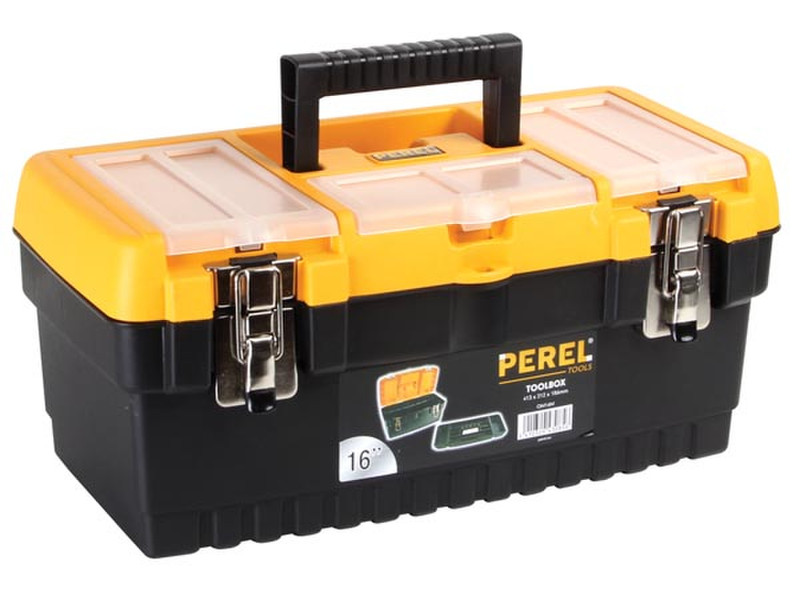 Perel OM16M Black,Yellow tool box