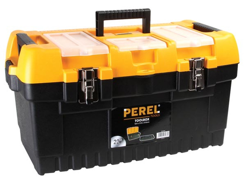 Perel OM22M Black,Yellow tool box