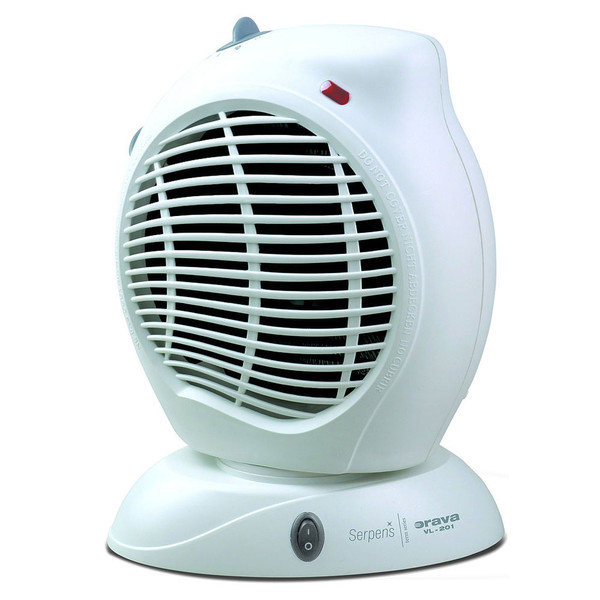 Orava VL-201 Floor 2000W White Fan electric space heater