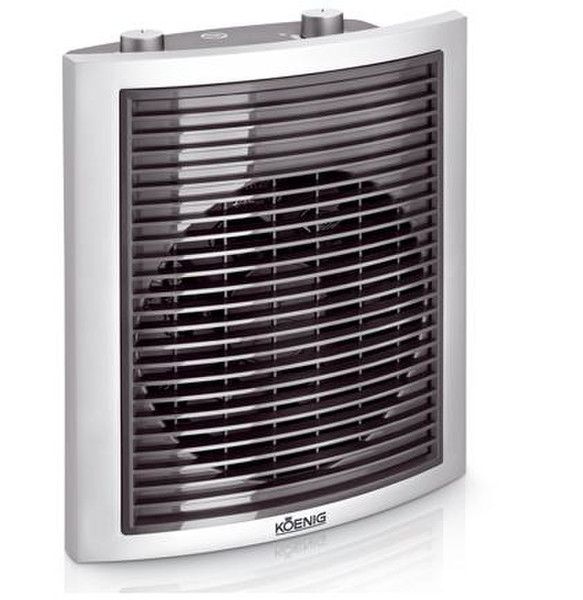 KOENIG B06148 Table 2000W Anthracite Fan electric space heater