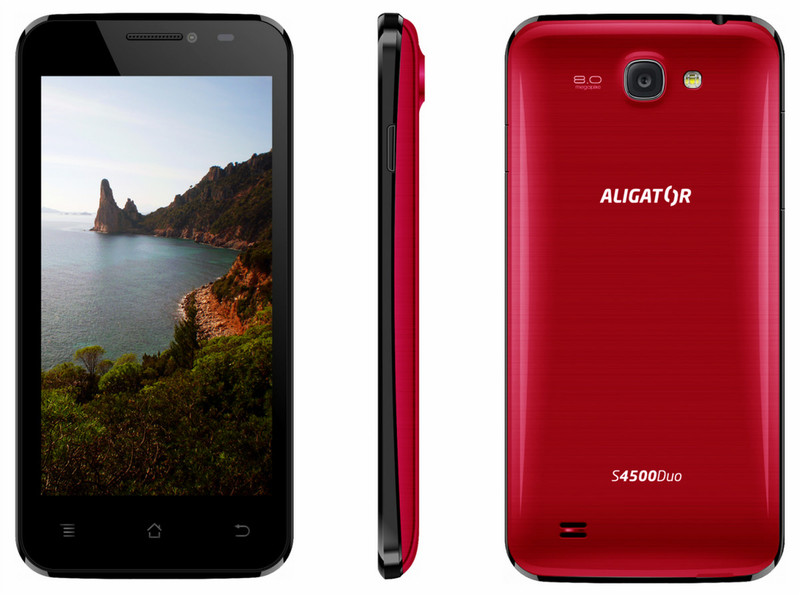 Aligator S4500 Duo IPS 4GB Black,Red