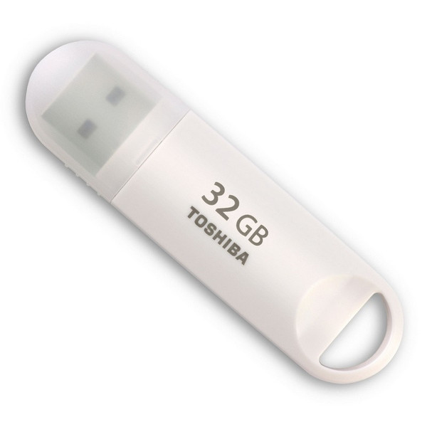 Toshiba TransMemory-MX 32GB 32ГБ USB 3.0 Белый USB флеш накопитель