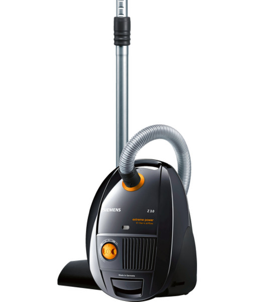 Siemens VSZ3XTRMCH Cylinder vacuum cleaner 4L 2500W Black vacuum