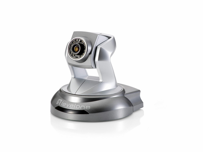 LevelOne PT Network Camera, 2-Megapixel, 802.3af PoE, Day & Night, IR LEDs