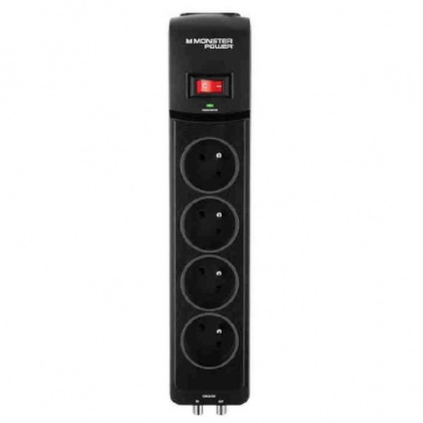 Monster Cable PowerCenter 400 4AC outlet(s) 1.8m Black surge protector