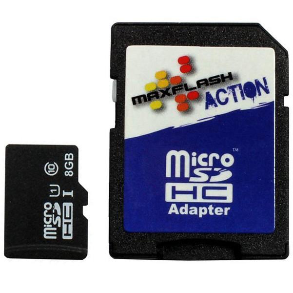 MaxFlash 8GB microSDHC 8GB MicroSDHC Class 10 memory card