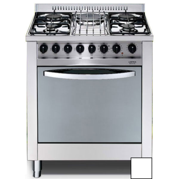 Lofra XB75GV Freestanding Gas hob White cooker