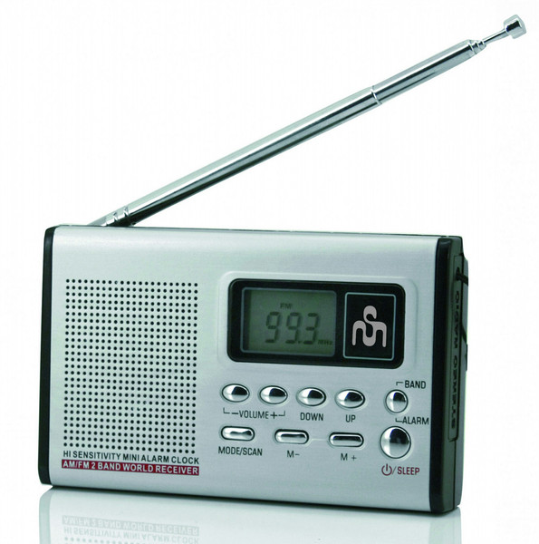 Soundmaster TR3 Tragbar Schwarz, Silber Radio