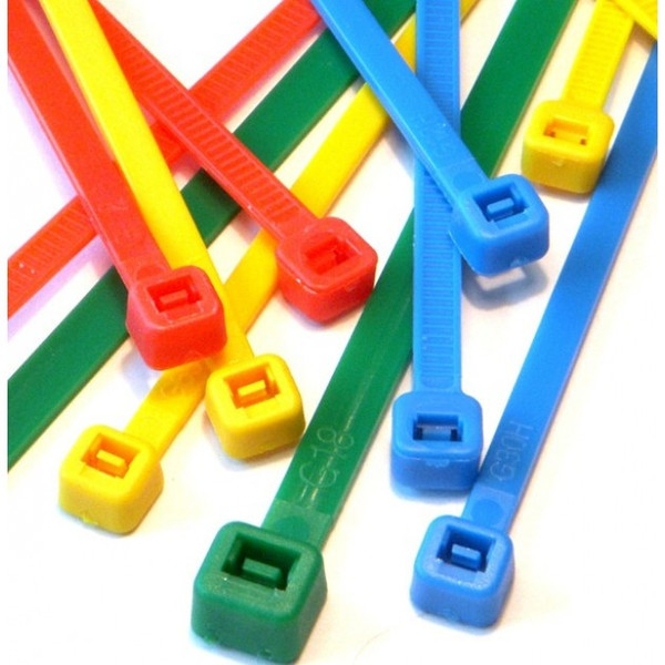Techly Kit Multicolor Nylon Cable Ties 200 pcs ISWT-SET-CL cable tie