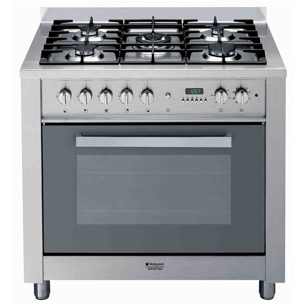 Hotpoint CP98SP6 F /HA S Freestanding Gas hob C Grey cooker