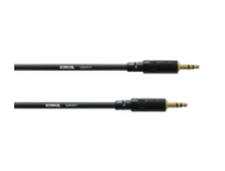 Cordial CFS 1.5 WW 1.5m 3.5mm 3.5mm Schwarz Audio-Kabel