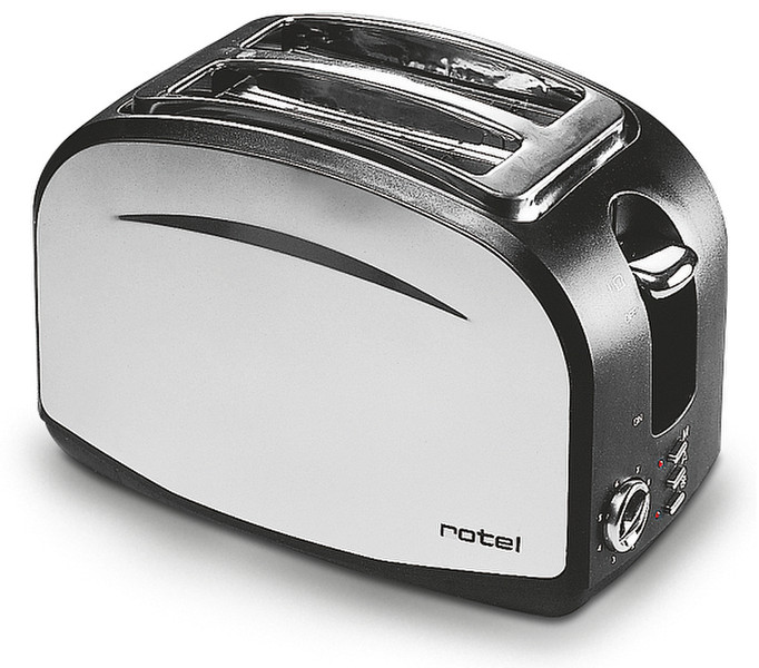 Rotel U 16.2CH1 2slice(s) 950W Black,Chrome toaster
