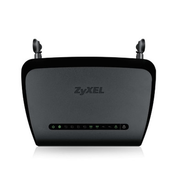 ZyXEL NBG6616 Dual-band (2.4 GHz / 5 GHz) Gigabit Ethernet Schwarz