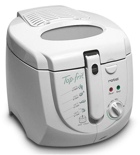 Rotel Top-frit Eins Stand-alone 2.5l 2000W Weiß