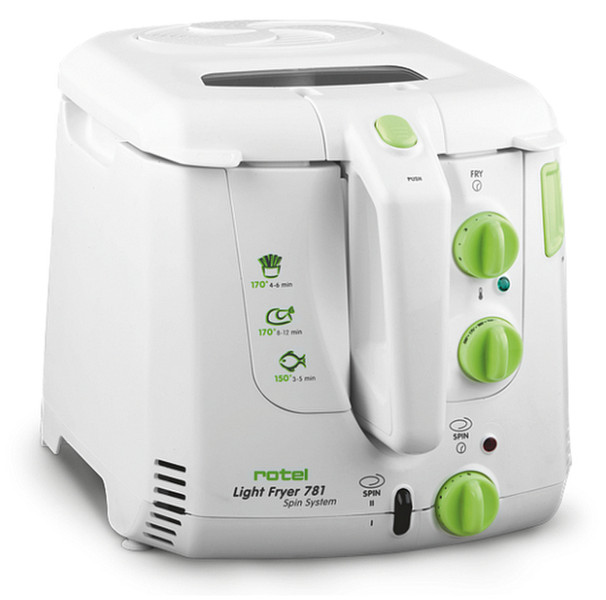 Rotel Light Fryer 781 Single Stand-alone 2.5L 2000W Green,White