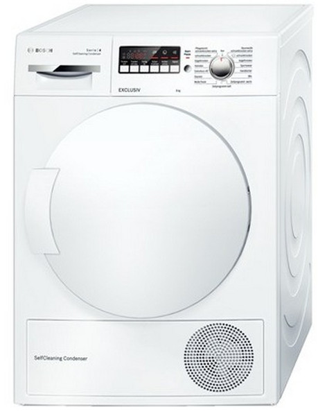 Bosch WTW832MK freestanding Front-load 8kg A++ White tumble dryer