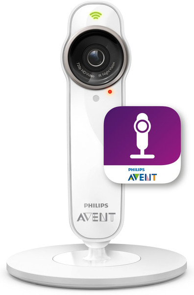 Philips AVENT SCD860/26 Wi-Fi Белый baby video monitor