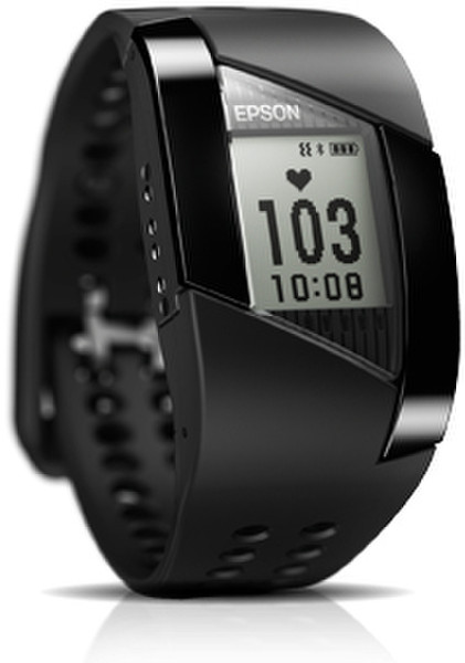 Epson Pulsense PS-500B Wristband activity tracker LCD Verkabelt/Kabellos Schwarz
