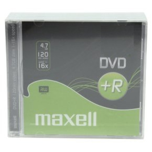 Maxell M177 4.7ГБ DVD+R 10шт чистый DVD