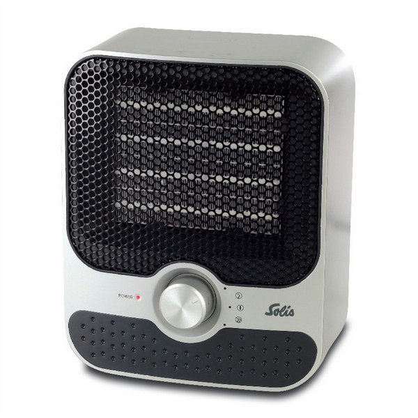 Solis 971.10 Table 1200W Black,Silver electric space heater