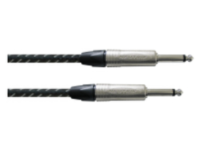 Cordial CXI 3 PP-VINTAGE 3m 6.35mm 6.35mm Schwarz Audio-Kabel