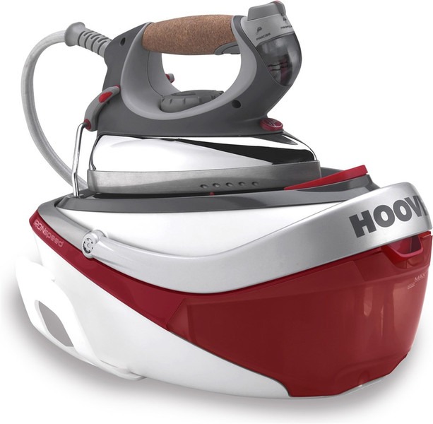 Hoover SRP 4105/1 2100W 1L Ceramic soleplate Red steam ironing station