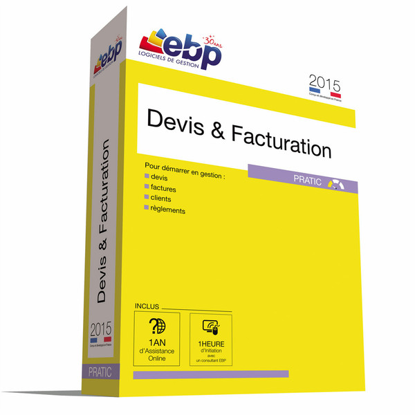 EBP Devis & Facturation Pratic 2015 + VIP