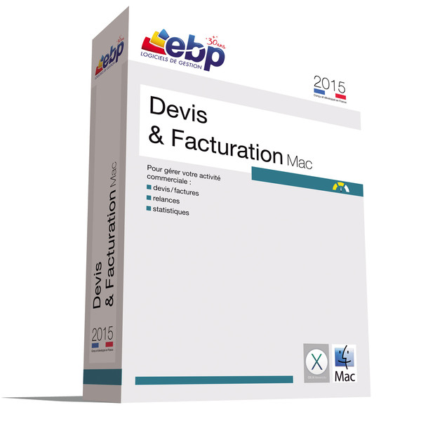 EBP Devis & Facturation Mac 2015