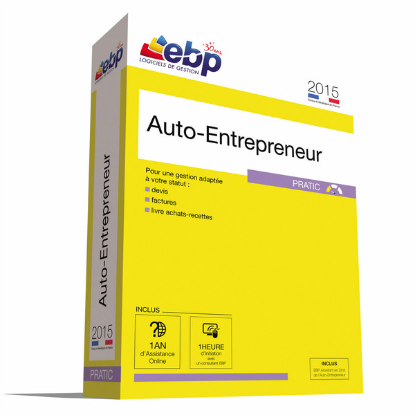 EBP Auto-Entrepreneur Pratic 2015 + VIP